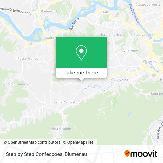 Step by Step Confeccoes map