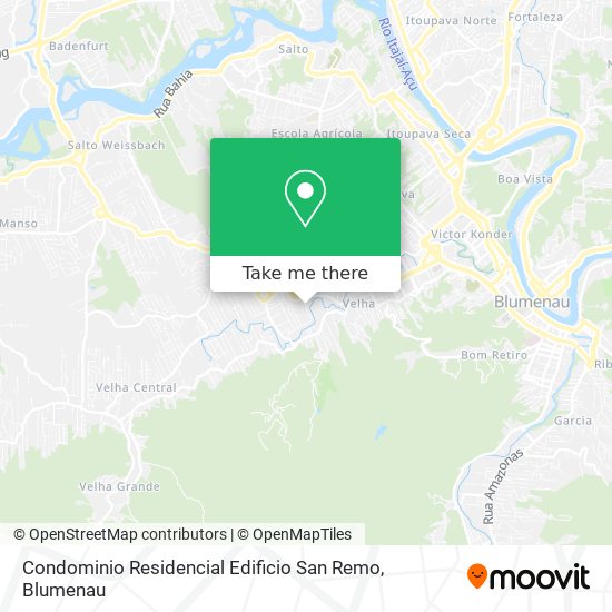 Condominio Residencial Edificio San Remo map