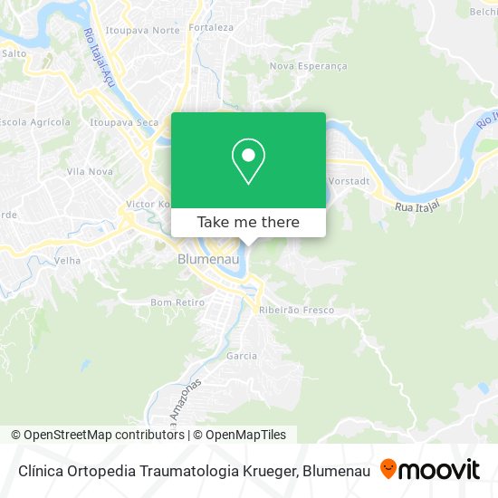 Clínica Ortopedia Traumatologia Krueger map