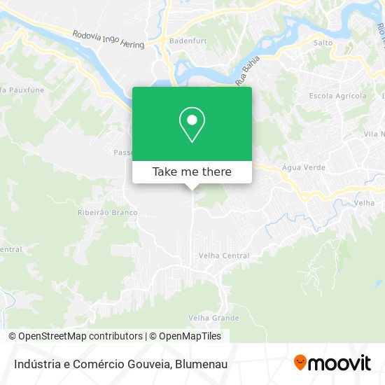 Indústria e Comércio Gouveia map