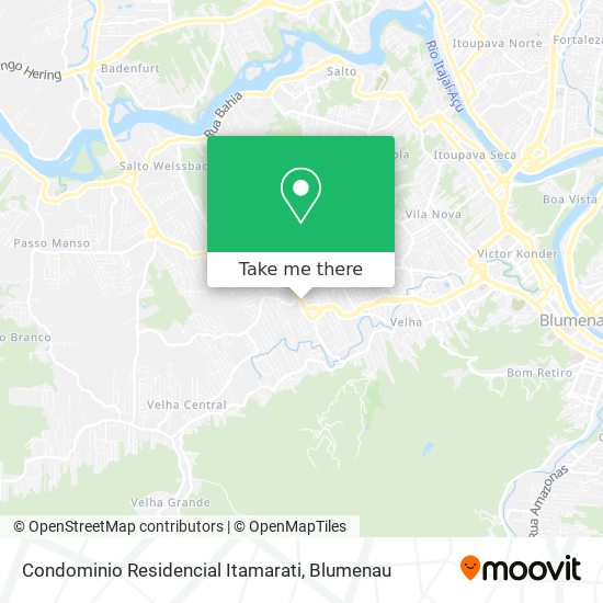 Condominio Residencial Itamarati map