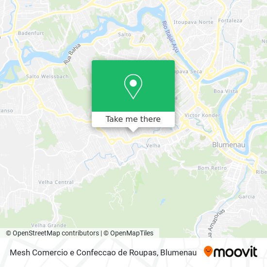 Mesh Comercio e Confeccao de Roupas map