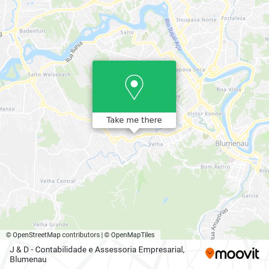 J & D - Contabilidade e Assessoria Empresarial map