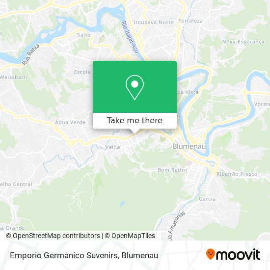 Emporio Germanico Suvenirs map