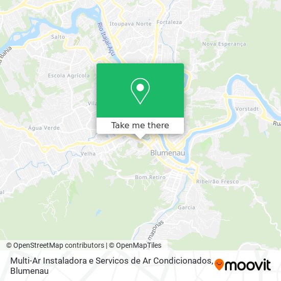 Multi-Ar Instaladora e Servicos de Ar Condicionados map