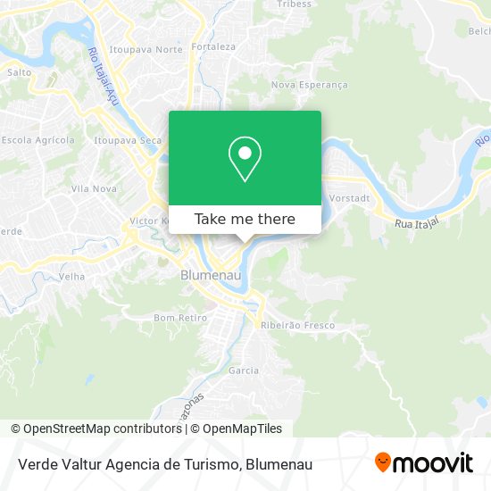 Verde Valtur Agencia de Turismo map