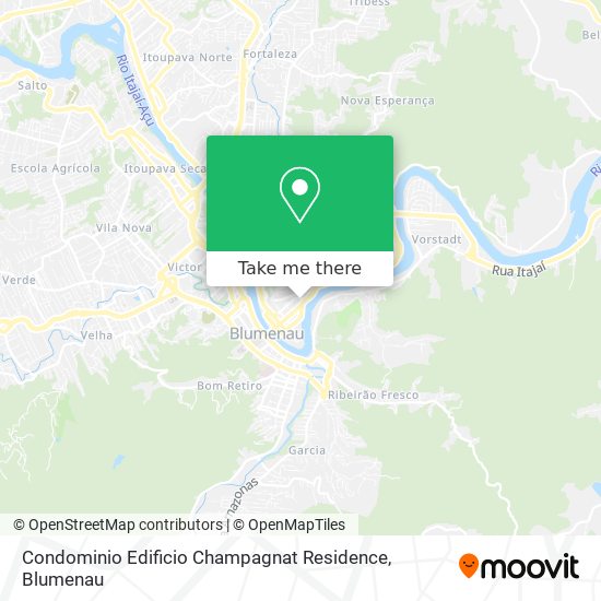 Condominio Edificio Champagnat Residence map