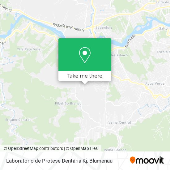 Laboratório de Protese Dentária Kj map