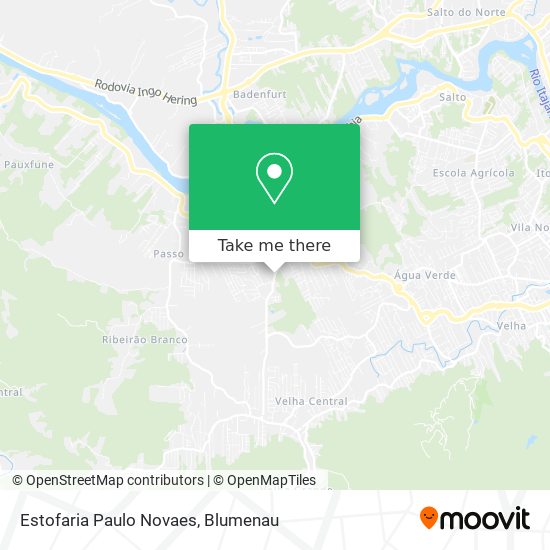 Estofaria Paulo Novaes map
