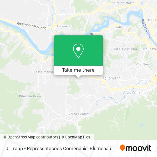 J. Trapp - Representacoes Comerciais map