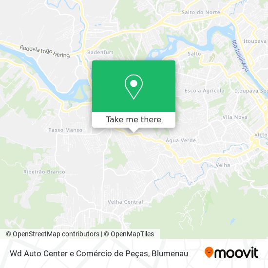 Wd Auto Center e Comércio de Peças map