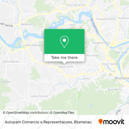Autopam Comercio e Representacoes map