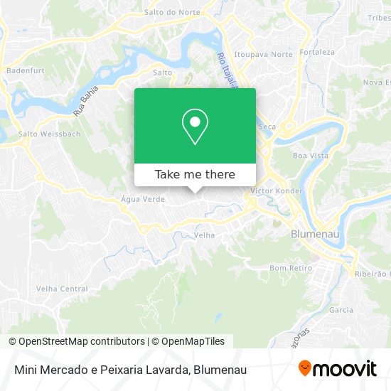 Mini Mercado e Peixaria Lavarda map