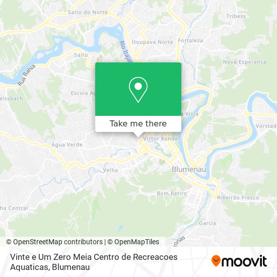 Vinte e Um Zero Meia Centro de Recreacoes Aquaticas map
