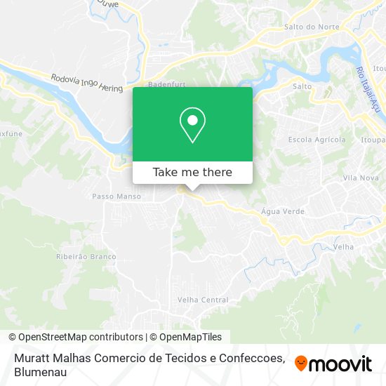 Muratt Malhas Comercio de Tecidos e Confeccoes map