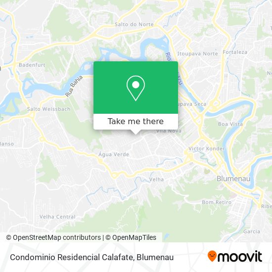 Condominio Residencial Calafate map