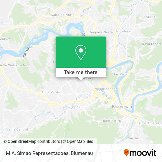 M.A. Simao Representacoes map