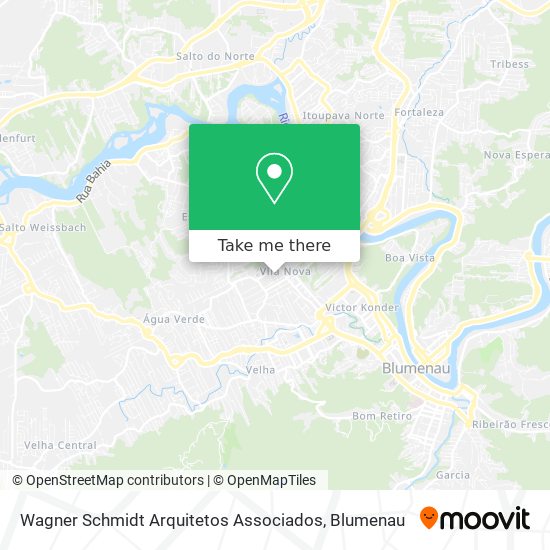 Mapa Wagner Schmidt Arquitetos Associados