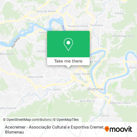 Acecremer - Associação Cultural e Esportiva Cremer map