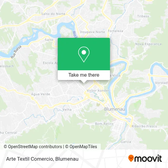 Arte Textil Comercio map