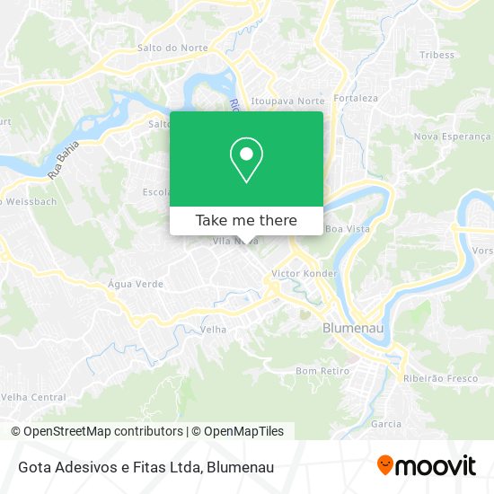 Gota Adesivos e Fitas Ltda map