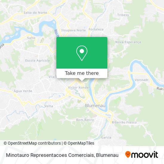 Minotauro Representacoes Comerciais map