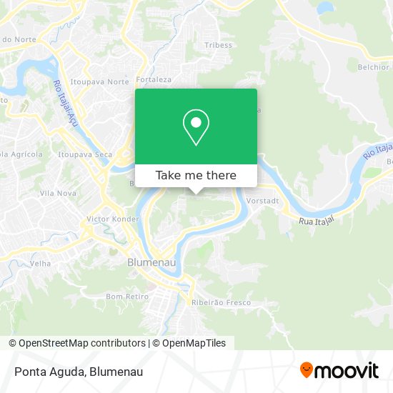 Ponta Aguda map