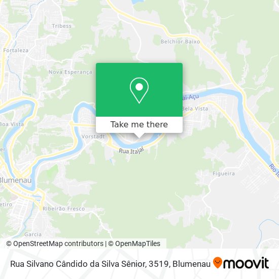 Rua Silvano Cândido da Silva Sênior, 3519 map