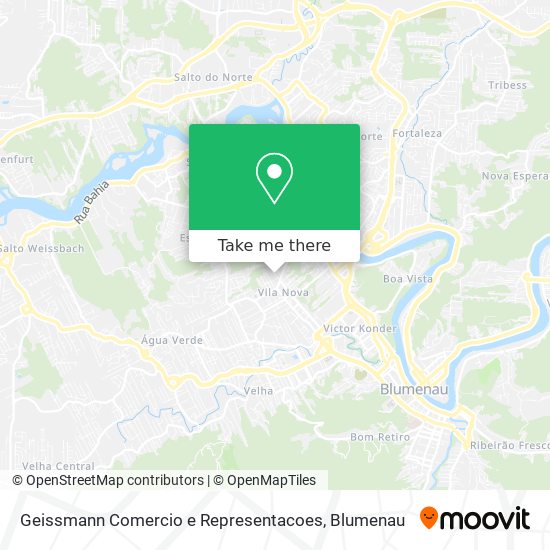 Geissmann Comercio e Representacoes map