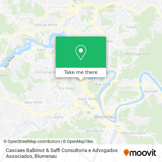 Cascaes Balbinot & Saffi Consultoria e Advogados Associados map