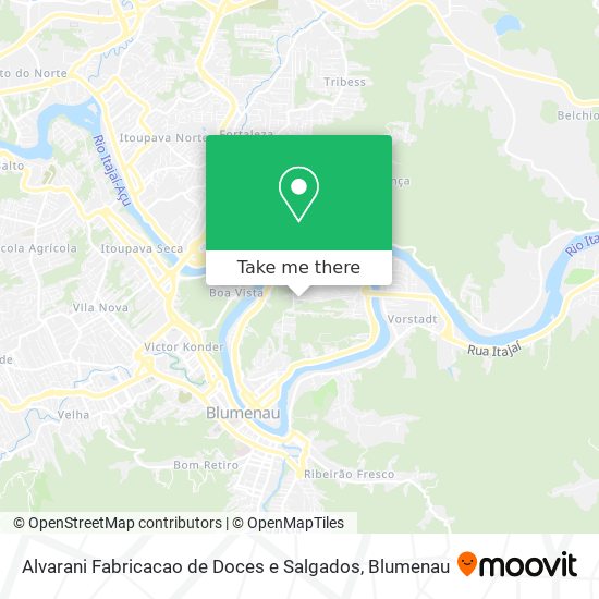 Alvarani Fabricacao de Doces e Salgados map