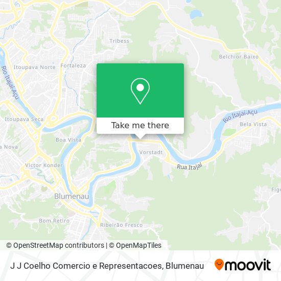 J J Coelho Comercio e Representacoes map