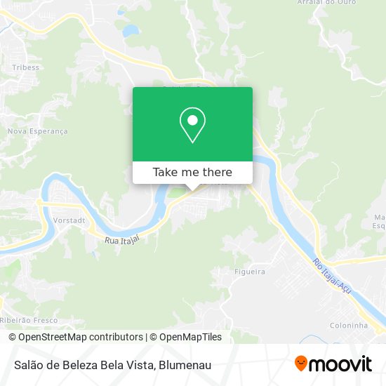 Salão de Beleza Bela Vista map