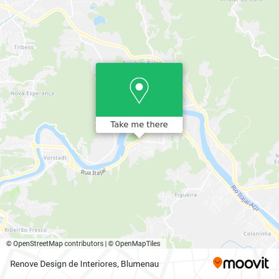 Renove Design de Interiores map