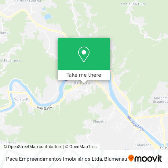 Mapa Paca Empreendimentos Imobiliários Ltda