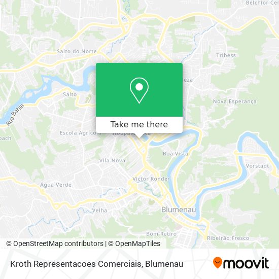 Kroth Representacoes Comerciais map