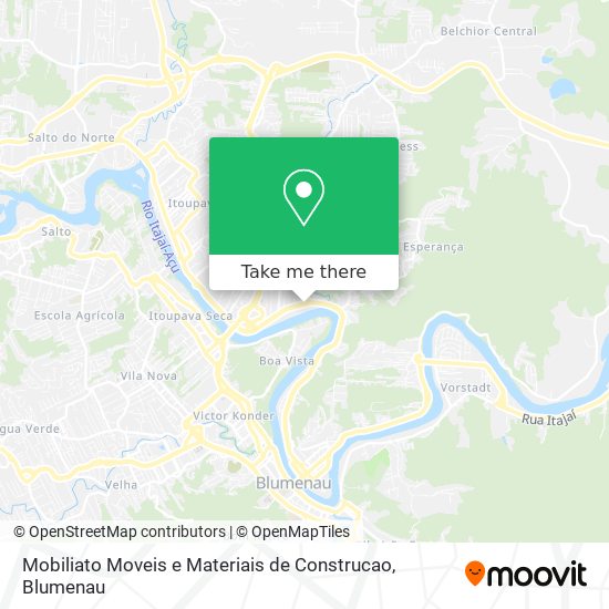 Mobiliato Moveis e Materiais de Construcao map