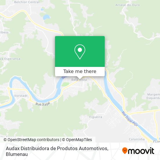 Audax Distribuidora de Produtos Automotivos map