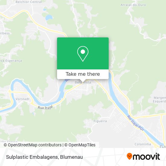 Sulplastic Embalagens map