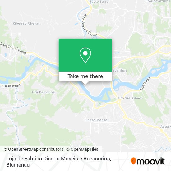 Loja de Fábrica Dicarlo Móveis e Acessórios map
