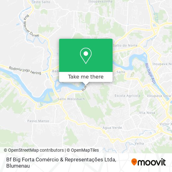 Bf Big Forta Comércio & Representações Ltda map