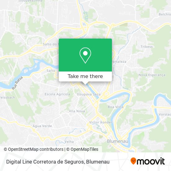 Digital Line Corretora de Seguros map