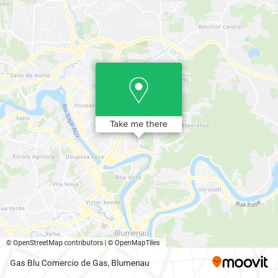 Gas Blu Comercio de Gas map