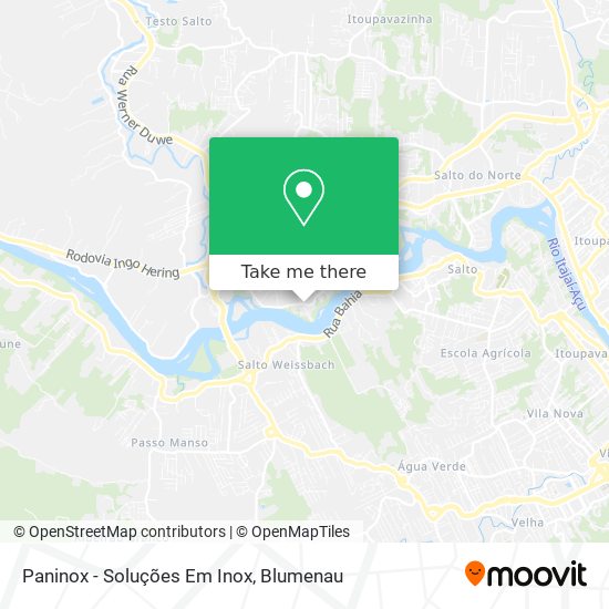 Paninox - Soluções Em Inox map