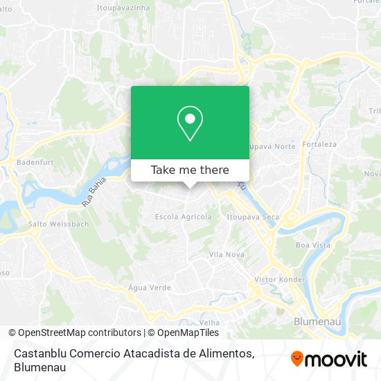 Castanblu Comercio Atacadista de Alimentos map
