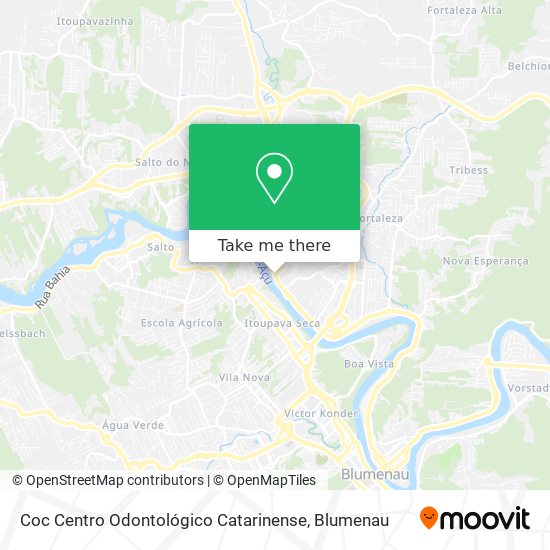 Coc Centro Odontológico Catarinense map