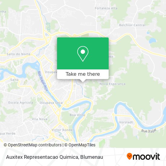 Mapa Auxitex Representacao Quimica