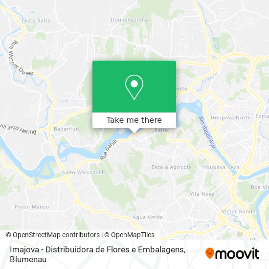 Imajova - Distribuidora de Flores e Embalagens map