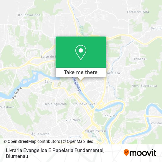 Livraria Evangelica E Papelaria Fundamental map