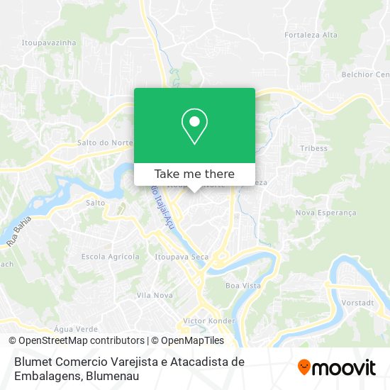 Blumet Comercio Varejista e Atacadista de Embalagens map